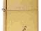 ZAPALNICZKA BENZYNOWA ZIPPO 204 BRUSHED BRASS NOWA