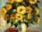 NAJTANSZE888 Obraz olejny 50x60 cm: Kwiaty