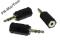 ADAPTER JACK  2,5/3,5 słuchawki radio tv telefon