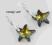 SWAROVSKI ROZGWIAZDA TABAC P starfish KOLCZYKI