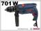 WIERTARKA UDAROWA 701W BOSCH GSB 1600 RE, GW + FV