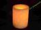Parafinowy świecznik Led 10cm na baterie