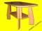 ŁAWA DO SALONU STOLIK PROSTOKĄTNY DOSTAWA ZMONTOWA