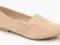 Nowość_mokasyny loafers Leo7 nude suede 5/38