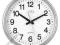 Zegar ścienny JVD quartz H366.1 | SREBRNY | FV