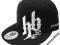 CZAPKA HOODBOYZ JAK NEW ERA 7 1/8 CZARNA HAFT BIA