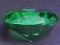 Ogromny diament kryształowy - zielony - Feng Shui
