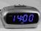 Zegar,budzik sieciowy LED XONIX 1235 niebieski