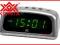 Zegar, budzik sieciowy LED XONIX 1228 - zielony