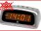 Zegar, budzik sieciowy LED XONIX 1228 - bursztyn