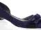 WYPRZEDAŻ 2011 40% BALERINKI PEEP TOE FIOLET r.36