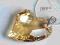 Swarovski Serce 27 mm Devoted 2 U Golden Shadow