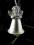 Śliczny Dzwonek z Metalu z Aniołkiem, 10cm