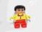 LS nowe lego DUPLO figurka DZIEWCZYNKA okulary