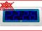 Zegar,budzik sieciowy LED XONIX 1822 Niebieski LED