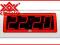 Zegar,budzik sieciowy LED XONIX 1822 Czerwony LED