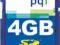 PQI Karta pamięci SDHC 4GB Class 4