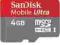 SanDisk microSDHC Moblie Ultra 4GB 30MB/s