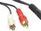 KABEL AUDIO AUX-IN JACK 3,5mm -- > RCA 5m