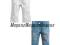 FREESPIRIT LATO BIALE JEANSOWE CAPRI NOWE 146 11L.