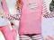 Taro 029D piżama dziewczęca frotowa 110 różowa