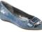 ECCO   ZK   IDYLWILD BLUE SHADOW PONCHO   r. 37