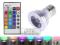 ŻARÓWKA RGB LED 16 KOLOR PILOT GU10 FV GWAR ZD7A