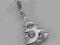 Charms charm do bransoletki choinka choinki duza