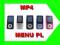 K401 Odtwarzacz MP3 MP4 PL czytnik microSD do 8 GB