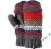 Rękawiczki Barts Zinaida Mitts dark heather *W-Wa