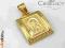 PIĘKNY ZŁOTY MEDALIK Z MATKĄ BOSKĄ AlleZloto_pl