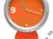 Zegar ścienny z wahadłem pomarańczowy BC03035
