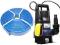 POMPA DO WODY 1200W Z PŁYWAKIEM + WĄŻ 20m GW 12mcy