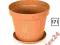 DONICZKA PATIO TERAKOTA 34 + PODSTAWKA