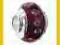BIAGI Beads - Murano purpurowy z cyrkoniami (B-BG