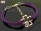 Br7289 modna * BRANSOLETKA LUCKY CHARMS KONICZYNKA
