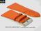 pasek do zegarka 40 mm DILOY 302EA.12.40 pomarańcz