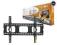UCHWYT ŚCIENNY LCD 32-60'' 80KG VESA CZARNY ŁASK