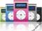 Mini Mp3 4gb LCD FM PL klips 5 kolorow ETUI + ŁAD