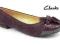 buty CLARKS CADIZ TREASURE balerinki fioletowe -36