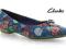 BALERINKI KOLOROWE W KWIATKI CLARKS CAVIER 37