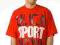 T-SHIRT STOPROCENT ULICA SPORT MUZYKA RED ROZ.S