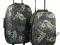 Walizka zestaw mała i średnia na kołach LIŚCIE