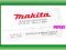 MAKITA GWOŹDZIE SZPILKI 35mm 5000 ORYGINAL AF505