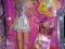 lalka Beckie w sukience + akcesoria wysokość 29cm