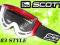 SCOTT GOGLE MX-model 83X style-antyfog-red-TANIO