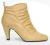 TooBeeShoes BOTKI CAMEL BEŻOWE CUDO sexy 39