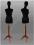 MANEKIN MANEKINY krawiecki damski z głową 36-38