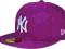 Nowa Czapka NEW ERA NY grape/wht 7 1/2 (59,6cm)