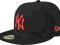 Nowa Czapka NEW ERA NY blk/l.red 7 3/8 (58,7cm)